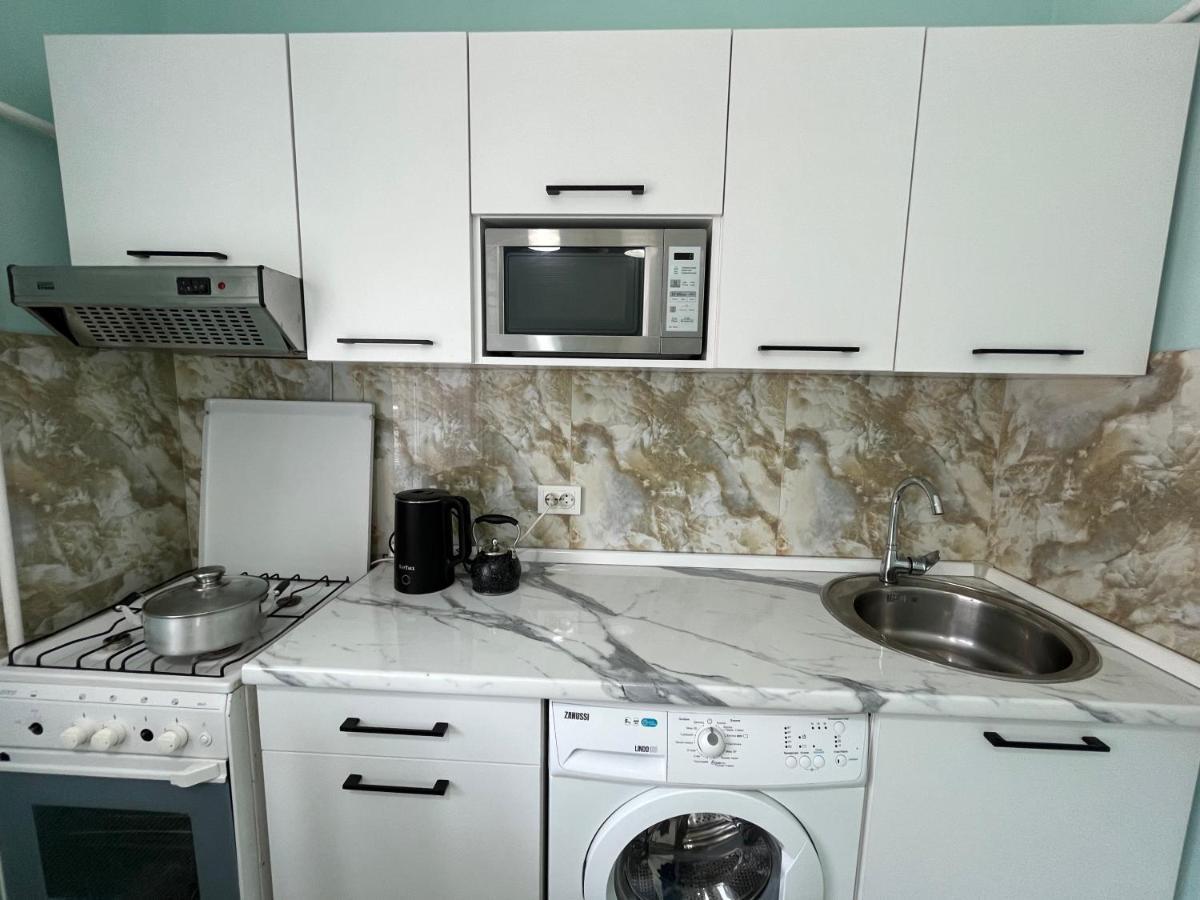 Apartamento Наурызбай Almatý Exterior foto